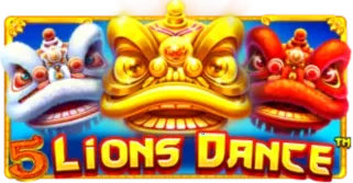ภาพเกม 5 Lions Dance ที่ luckywinz รวบรวมไว้